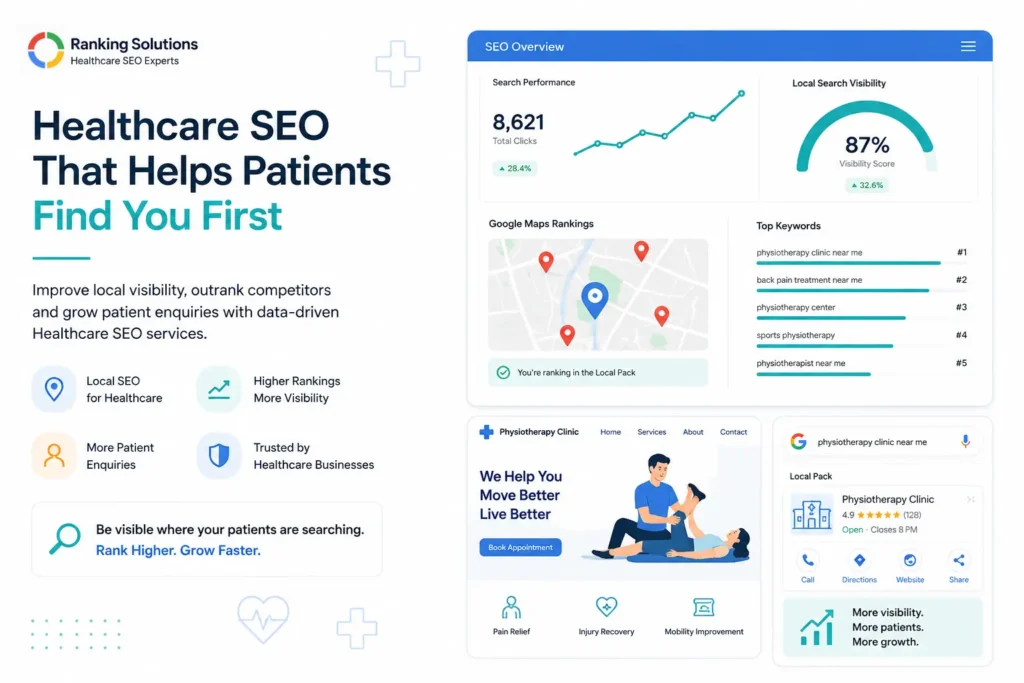 Why Healthcare Businesses need SEO by Ranking solutions