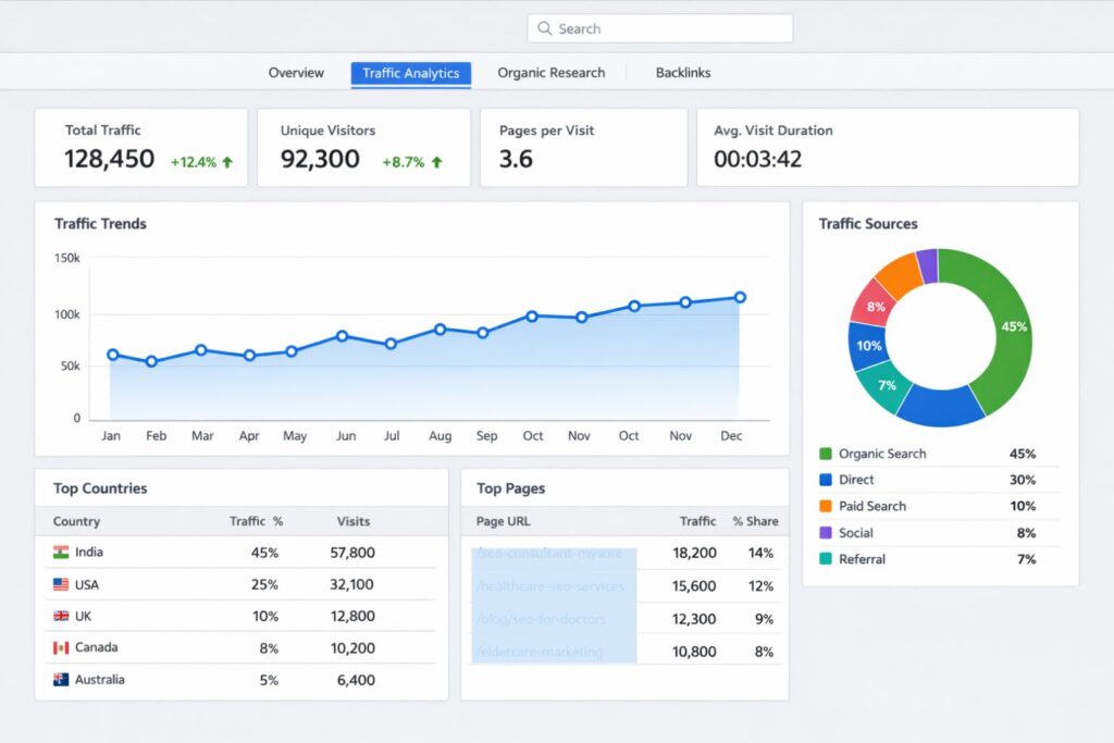 Eldercare and Healthcare SEO Strategist for lead generation