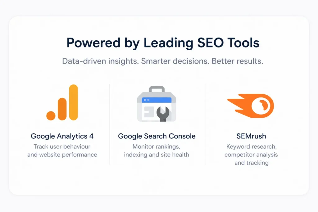 SEO tools support by Ranking solutions